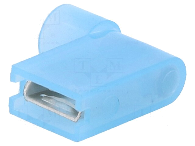 Connector: vlak; 6,3mm; 0,8mm; vrouwelijk; 1,5÷2,5mm2; klemmen Connector: vlak; 6,3mm; 0,8mm; vrouwelijk; 1,5÷2,5mm2; klemmen